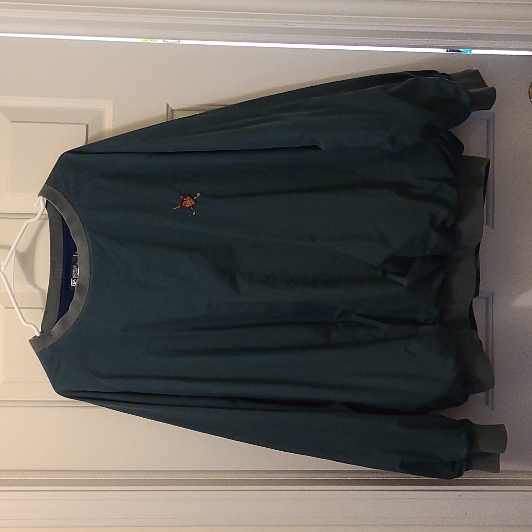 Vintage Polo By Ralph Lauren Golf Windbreaker Pullover Size Xl